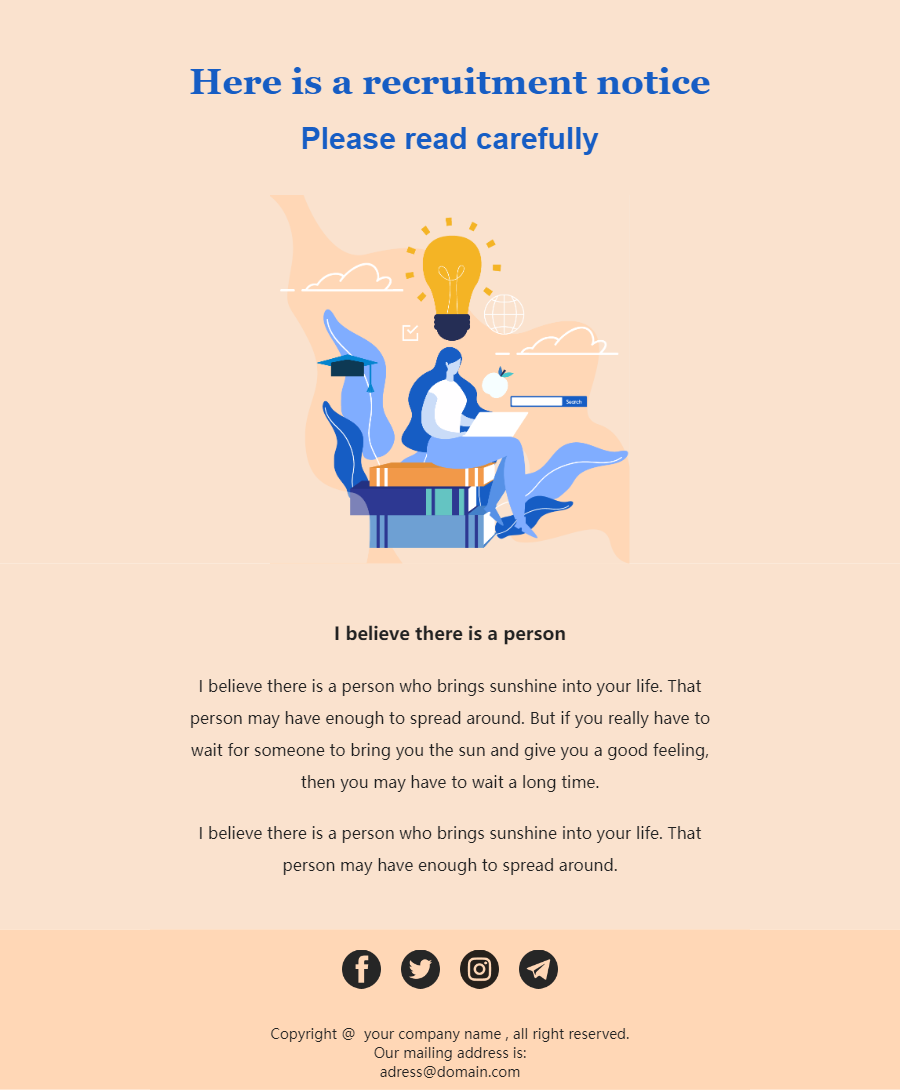  Recruiting Email Templates